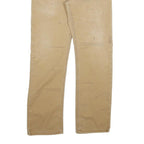 DICKIES Mens Regular Fit Straight Leg Denim Beige W32 L32 Workwear Jeans Zip