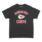 NFL Womens Black Kansas City Chiefs Graphic T-Shirt M Short Sleeve Crew Neck
