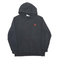 ADIDAS Mens Black Hoodie XL Cotton Blend Pullover Logo Casual Wear