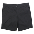DICKIES Womens Shorts Black Casual XL W38 Cotton Blend Classic Fit Pockets