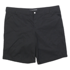 DICKIES Womens Shorts Black Casual XL W38 Cotton Blend Classic Fit Pockets