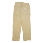 CARHARTT Mens Relaxed Beige Cotton Blend Trousers W28 L29 Casual Workwear