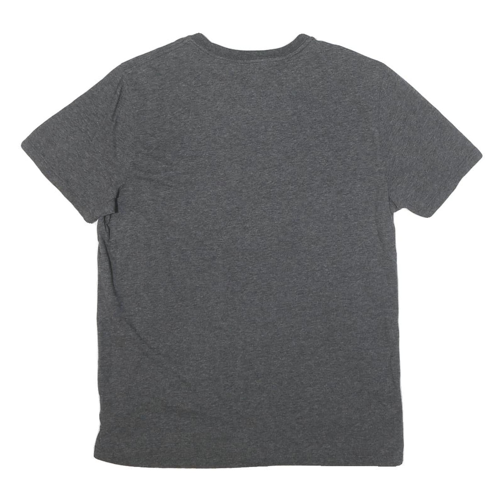 NBA Mens Grey Los Angeles Lakers Graphic T-Shirt L Short Sleeve Crew Neck