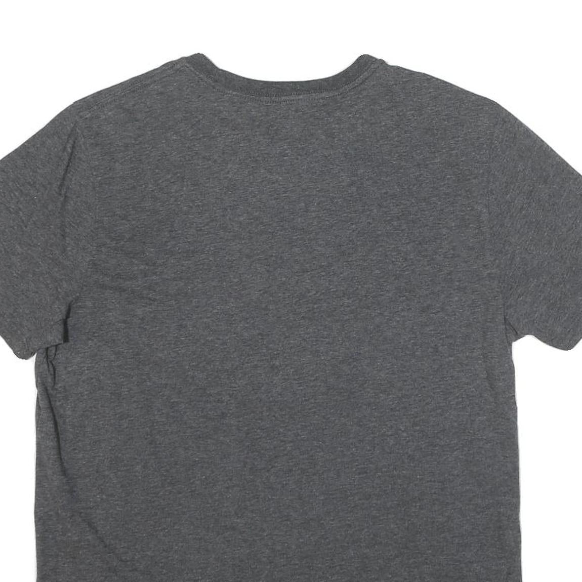 NBA Mens Grey Los Angeles Lakers Graphic T-Shirt L Short Sleeve Crew Neck