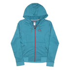PATAGONIA Womens Blue Zip Hooded Casual Jacket M Polyester Blend Outdoor