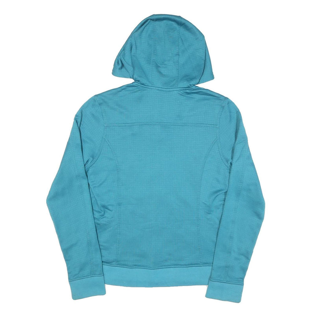 PATAGONIA Womens Blue Zip Hooded Casual Jacket M Polyester Blend Outdoor