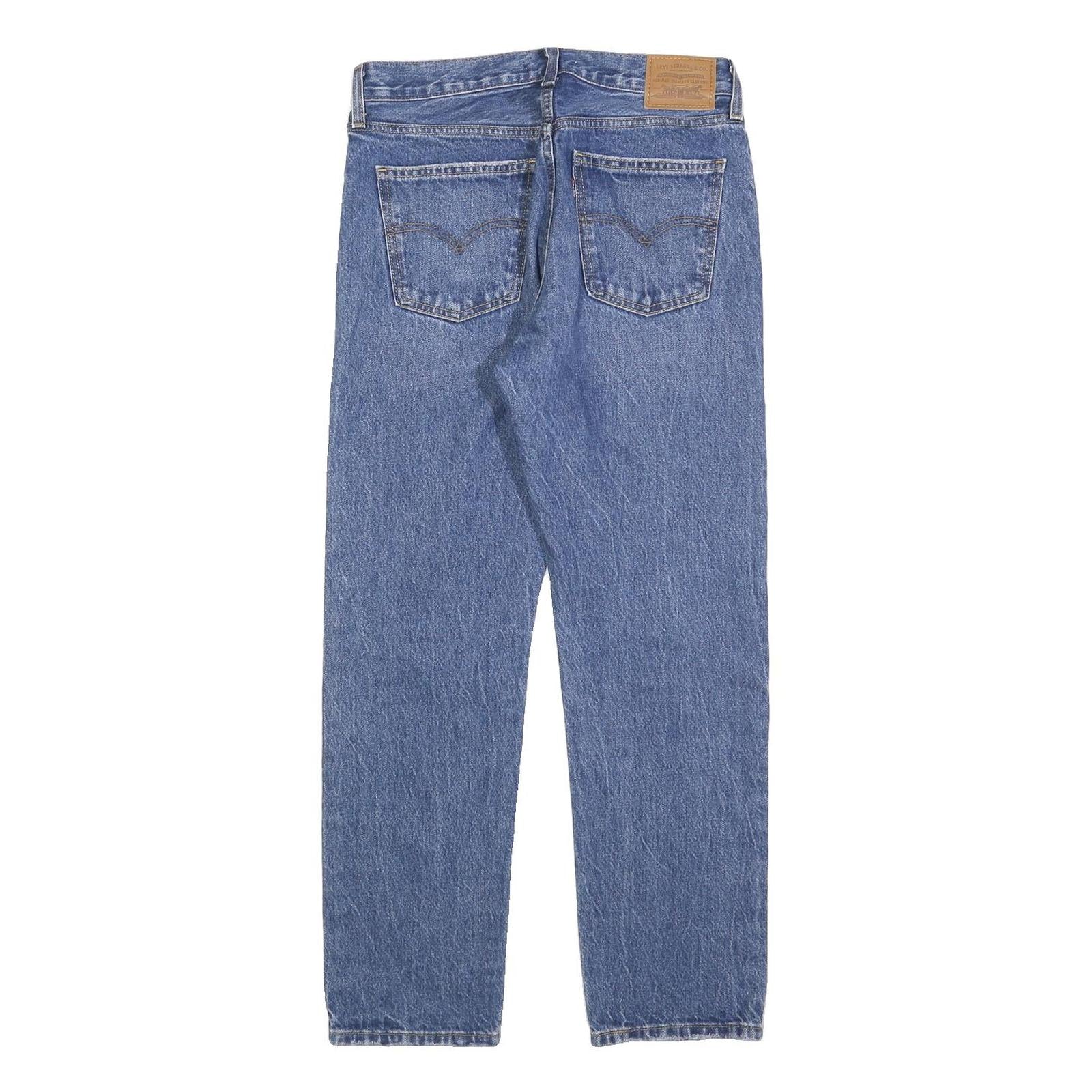 LEVI'S Big E Womens Jeans Blue Regular Straight Denim Medium W31 L29 Vintage