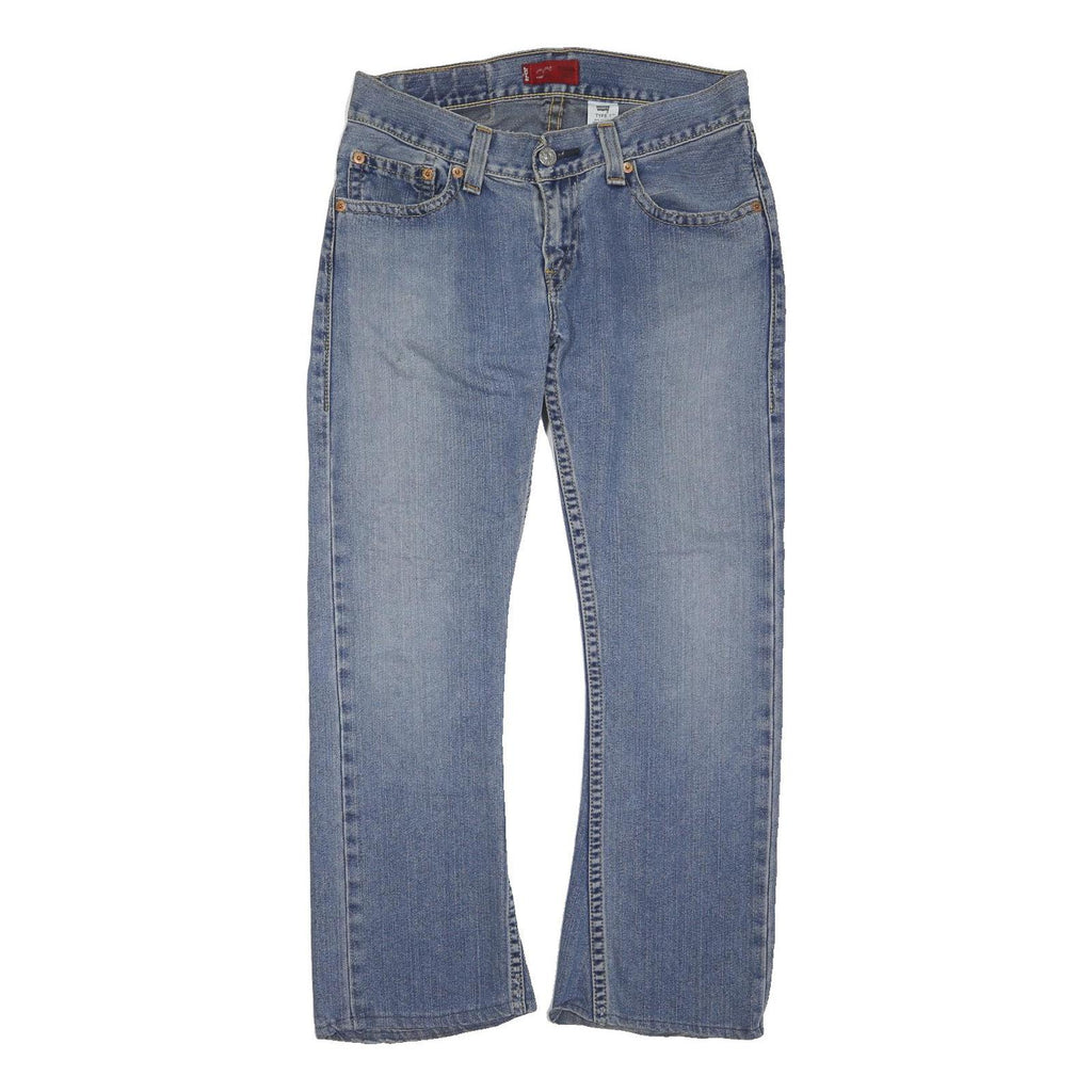 LEVI'S Type1 Womens Jeans Blue Regular Bootcut Denim Medium W34 L28 Classic