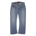 LEVI'S Type1 Womens Jeans Blue Regular Bootcut Denim Medium W34 L28 Classic