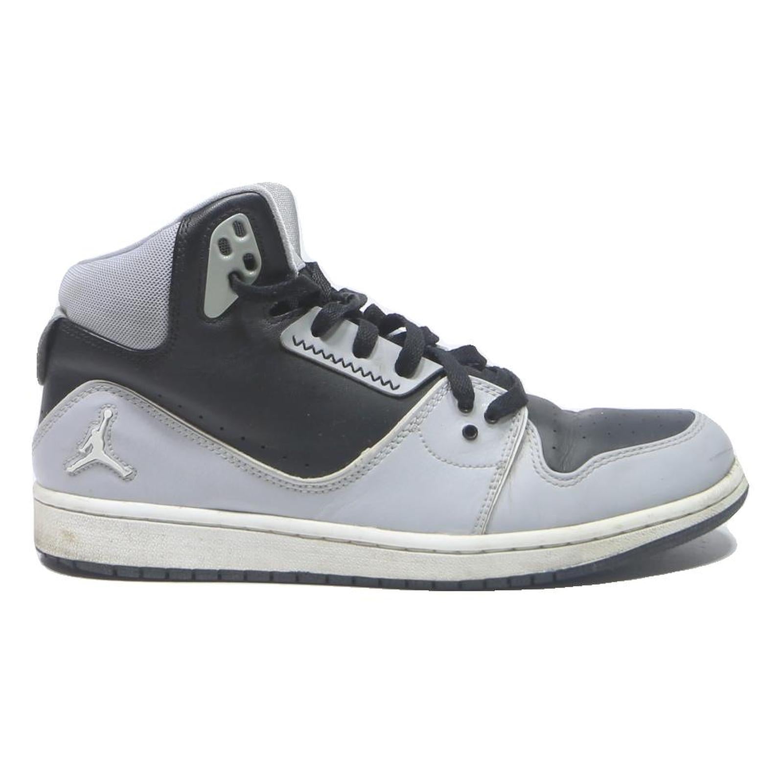 AIR JORDAN Retro Mens High Top Trainers Black & Grey Synthetic UK 8.5 Classic