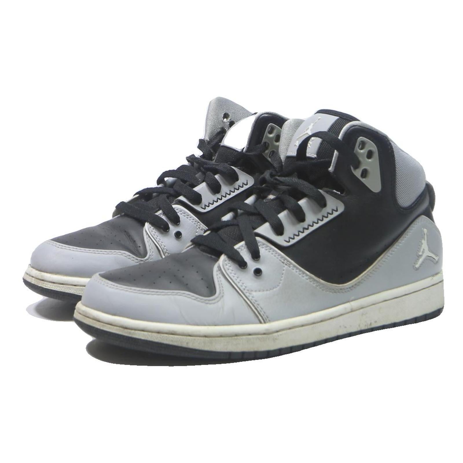 AIR JORDAN Retro Mens High Top Trainers Black & Grey Synthetic UK 8.5 Classic
