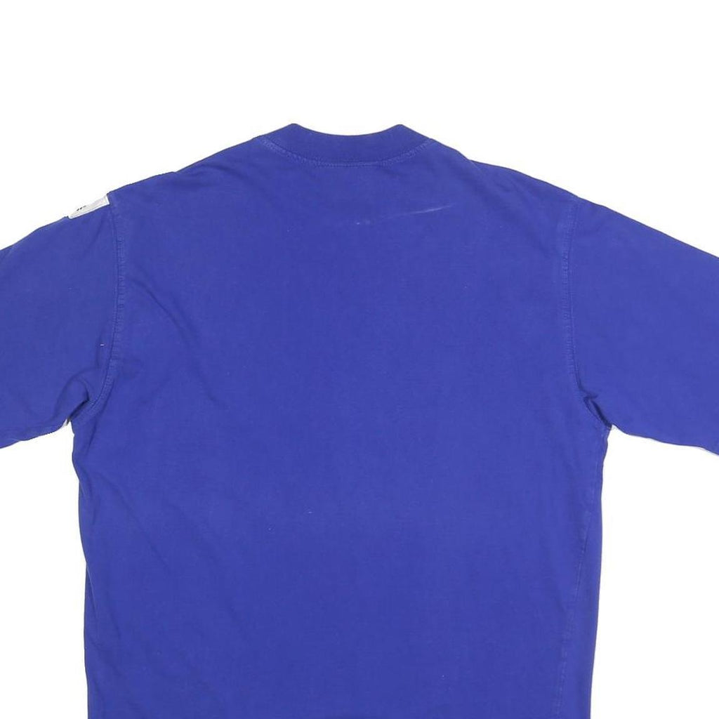 ADIDAS Mens Blue Equipment Logo Graphic T-Shirt M Short Sleeve Crew Neck Casual