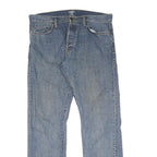 CARHARTT Mens Blue Regular Fit Straight Denim Medium Wash Jeans W34 L32 Classic