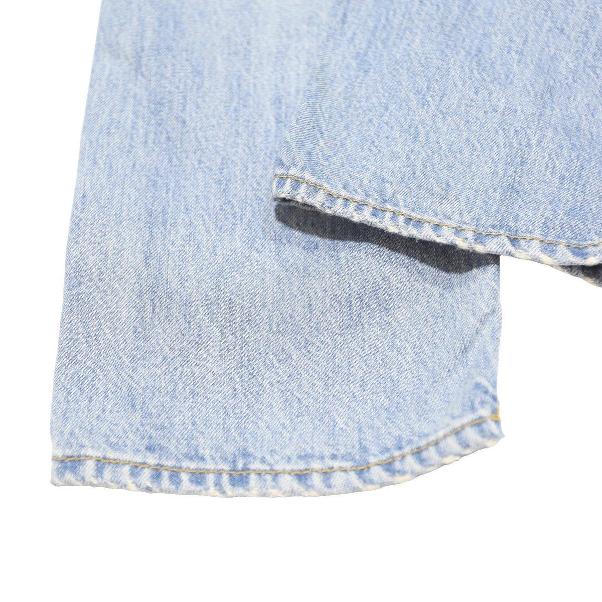 CARHARTT Mens Slim Light Blue Denim Jeans W28 L32 Button Closure Casual Wear