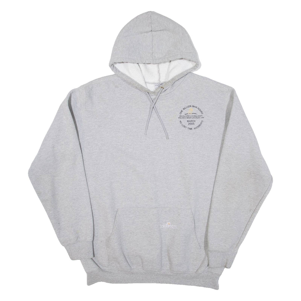 CARHARTT Mens Grey Hoodie USA XL
