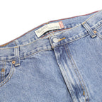 LEVI'S 550 Tapered Womens Jeans Blue Relaxed Tapered Denim W34 L30 Classic Fit