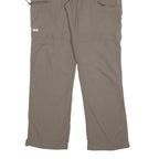 BRUGI Mens Regular Fit Beige Zip Trousers W30 L32 Casual Outdoor Lightweight