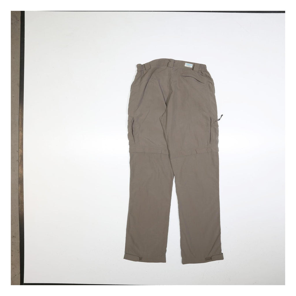 BRUGI Mens Regular Fit Beige Zip Trousers W30 L32 Casual Outdoor Lightweight