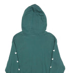 NIKE Womens Teal Hoodie S Cotton Blend Pullover Sweatshirt Nike Swoosh Logo