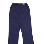 SERGIO TACCHINI Womens Joggers Navy & Light Blue S W22 L32 Wool Blend Relaxed