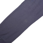 ADIDAS Mens Navy Blue Zip Jacket Acrylic XL Plain Sportswear Casual Track Top