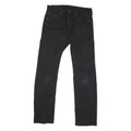 LEVI'S 513 Mens Black Slim Skinny Denim W29 L28 Zip Cotton Blend Slim Fit Jeans