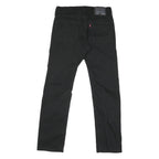 LEVI'S 513 Mens Black Slim Skinny Denim W29 L28 Zip Cotton Blend Slim Fit Jeans