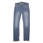 LEVI'S 511 Slim Mens Jeans Blue Slim Skinny Denim Medium W30 L32 Classic Zip