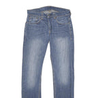 LEVI'S 511 Slim Mens Jeans Blue Slim Skinny Denim Medium W30 L32 Classic Zip