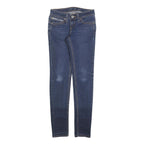 LEVI'S Womens Jeans Blue Slim Skinny Denim Medium W25 L32 Stretch Zip Fly