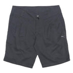 PUMA Womens Shorts Black Casual M W32 Polyester Blend Comfortable Stylish