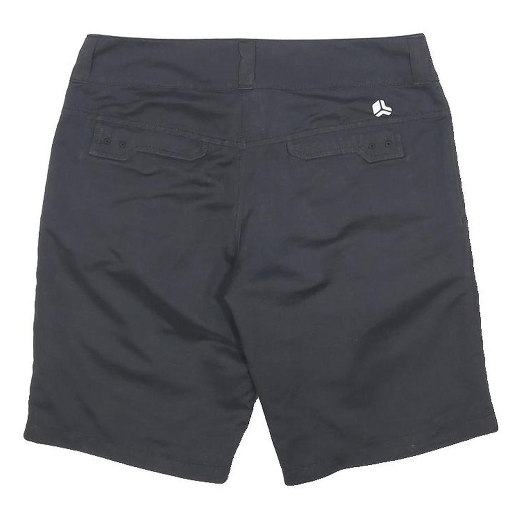 PUMA Womens Shorts Black Casual M W32 Polyester Blend Comfortable Stylish