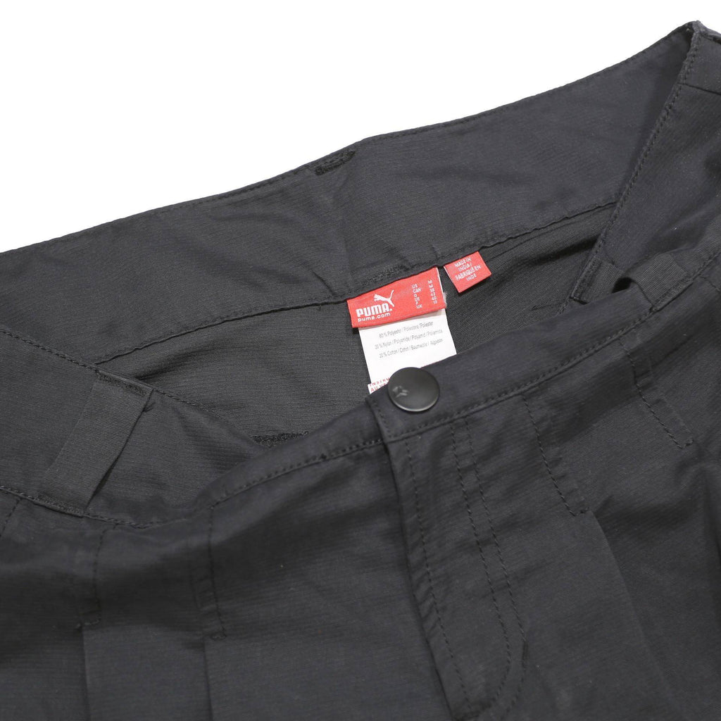 PUMA Womens Shorts Black Casual M W32 Polyester Blend Comfortable Stylish