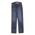 LEVI'S 511 Skinny Mens Jeans Blue Slim Denim Medium W32 L34 Stretch Zip