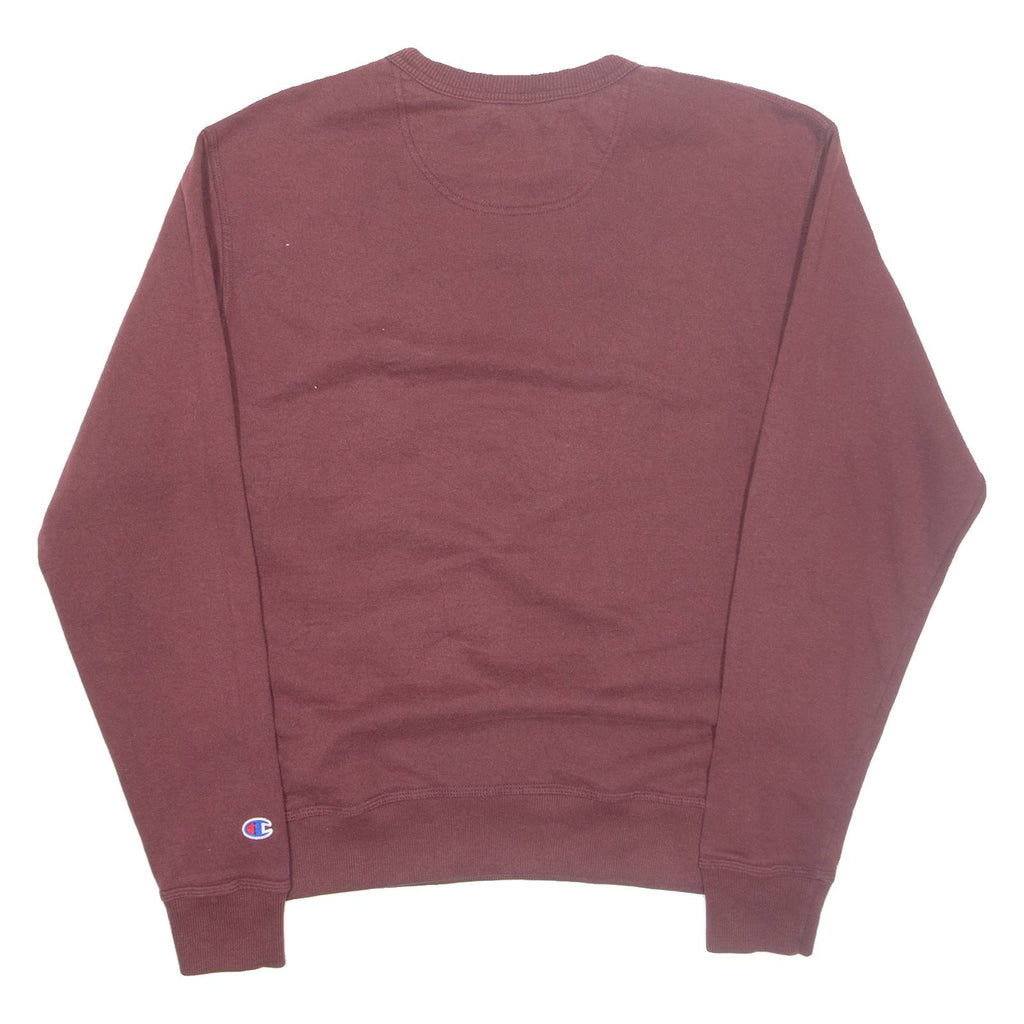 CHAMPION Mens Sweatshirt Maroon M
