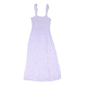 NEW LOOK Girls Lilac & White Floral Sleeveless Cotton Blend Maxi Dress 14Y