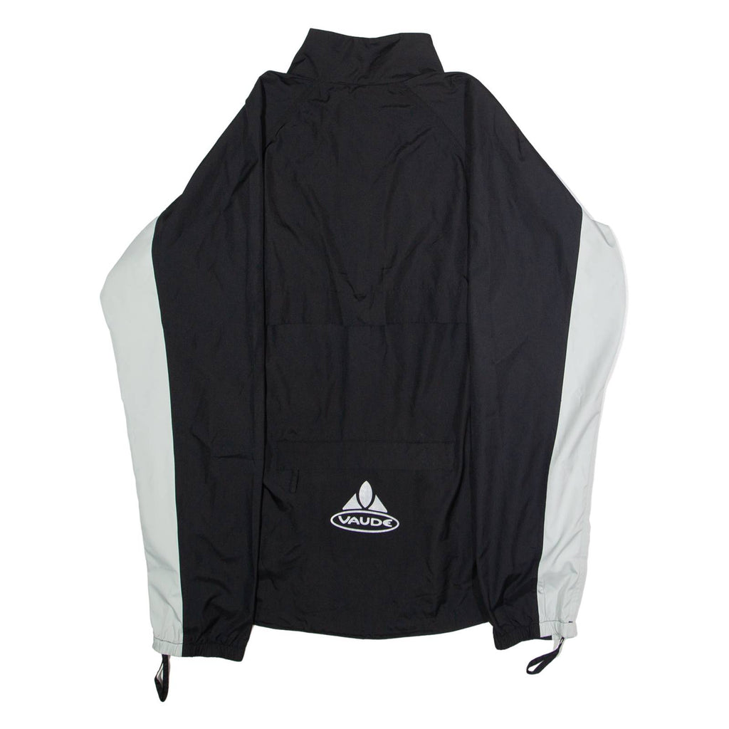VAUDE Mens Rain Jacket Black Colourblock L