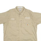 CARHARTT Darrell Davis Electric Mens Worker Shirt Brown XL
