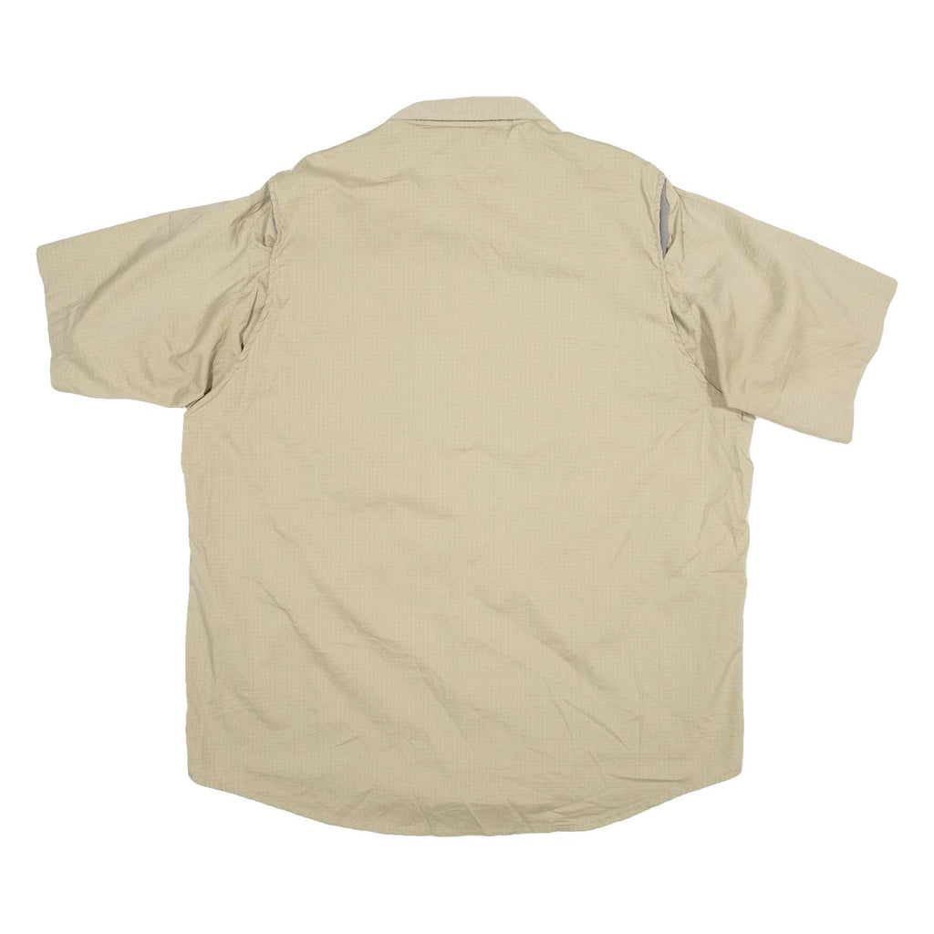 CARHARTT Darrell Davis Electric Mens Worker Shirt Brown XL