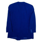 KLEIN PARIS Womens Jacket Blue Wool UK 12