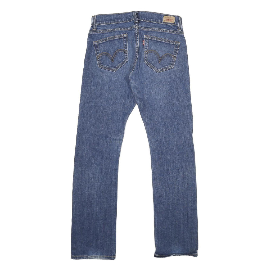 LEVI'S 504 Womens Relaxed Straight Denim Medium W28 L32 Classic Cotton Blend