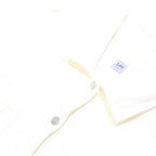 LEE Womens White Cotton Button Jacket 2XL Casual Classic Fit Plain Stylish