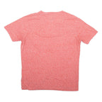 HILFIGER DENIM Womens T-Shirt Red V-Neck L