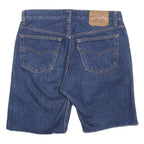LEVI'S Mens Denim Blue Casual Cut-Off Shorts M W31 Classic Fit