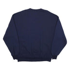 MICKEY UNLIMITED Mens Navy Blue Cotton Blend Crew Neck XL Sweatshirt Cartoon