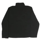 STARTER Mens Black Plain Cotton Pullover Crew Neck Basic Knit XL Lightweight