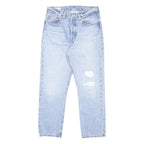 LEVI'S 501 BIG E Womens Jeans Blue Regular Straight Denim Light W27 L26 Vintage