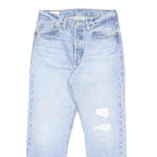 LEVI'S 501 BIG E Womens Jeans Blue Regular Straight Denim Light W27 L26 Vintage