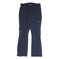 JACK WOLFSKIN Womens Regular Navy Blue Outdoor Hiking Trousers W30 L31 Zip