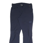 JACK WOLFSKIN Womens Regular Navy Blue Outdoor Hiking Trousers W30 L31 Zip